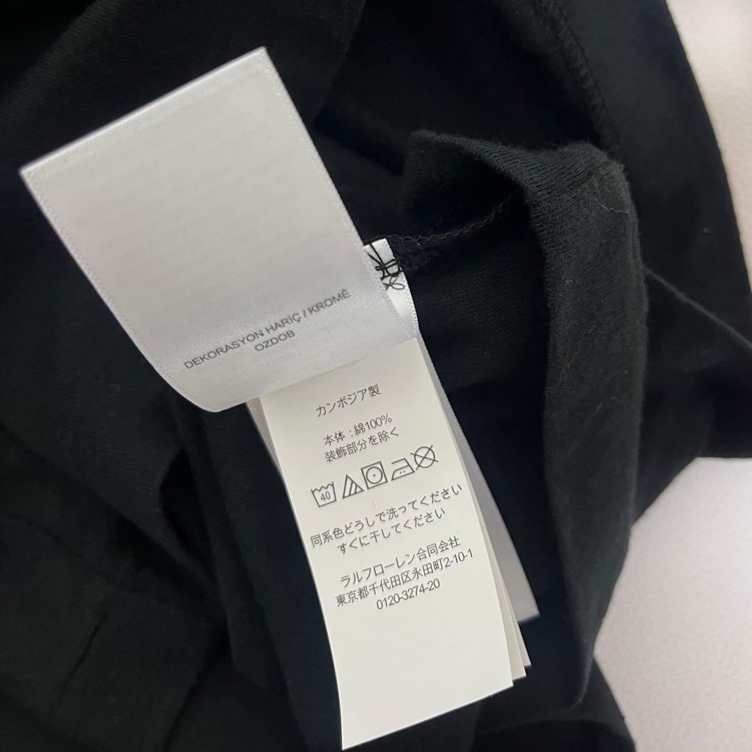 【新品タグ付】ポロ　ラルフローレン　Tシャツ　ブラック　S ポニー　半袖