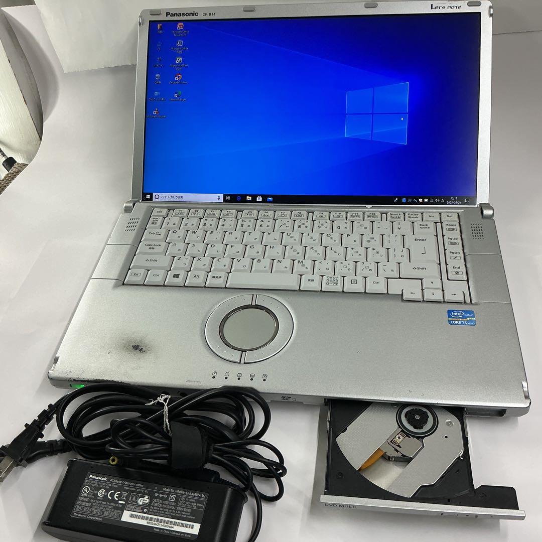 Panasonic/B11/Win10/i5/8G/D-RW/SSD128G無線