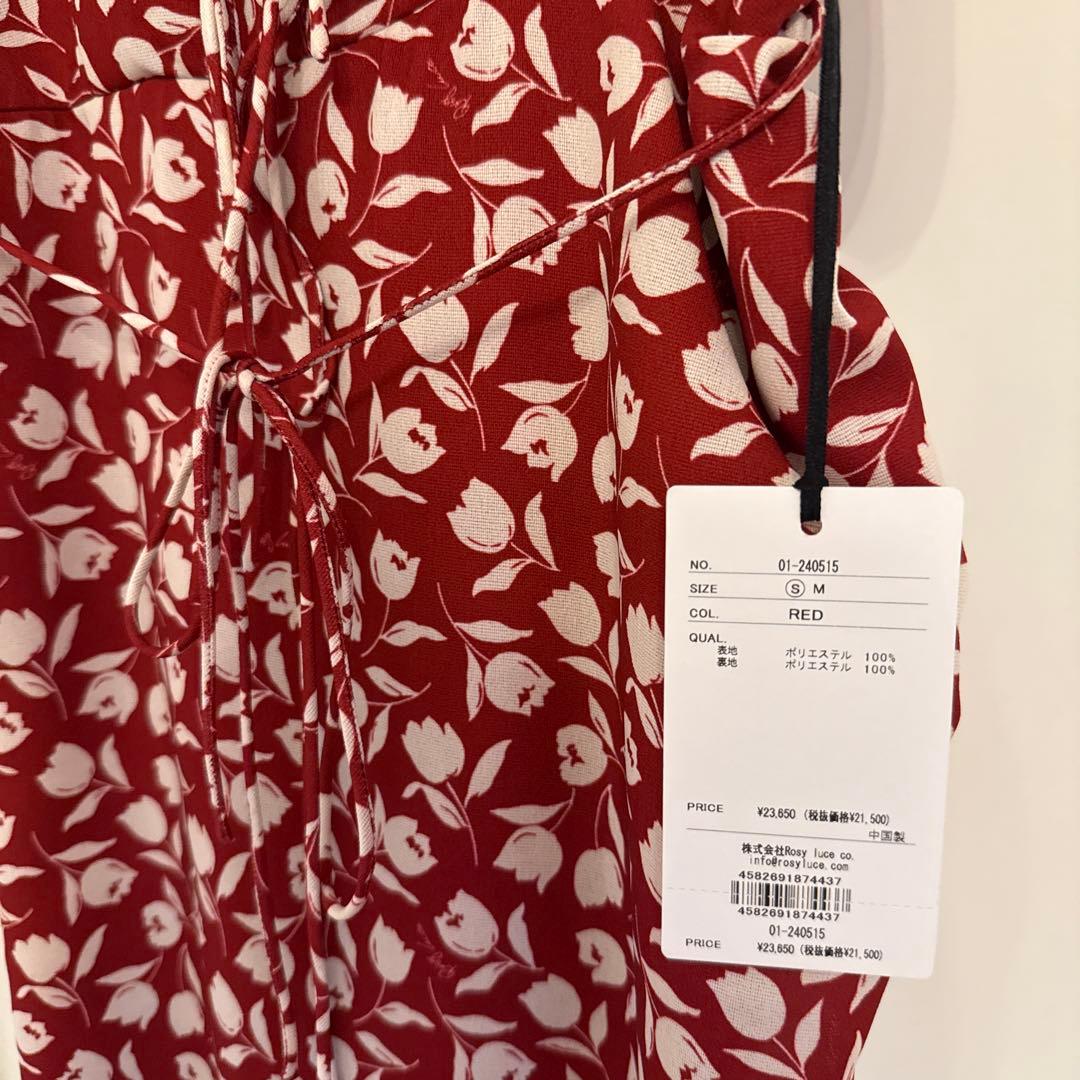 i*i様 rosyluce TULIP SQUARE NECK DRESS -
