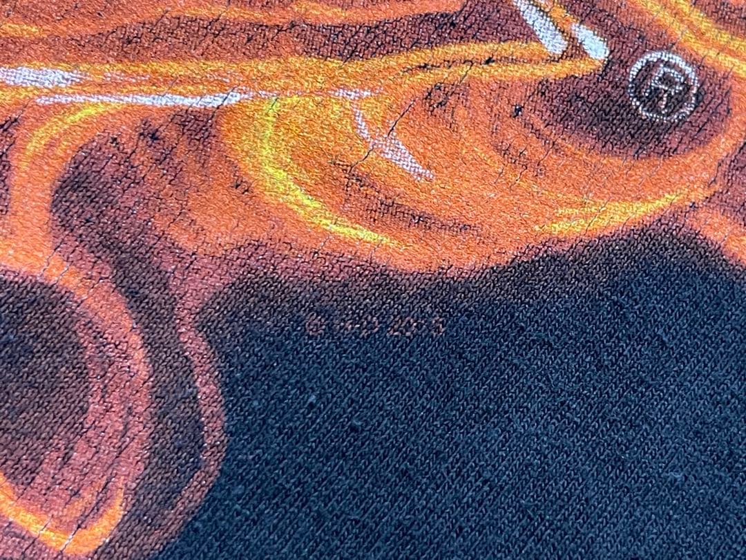 R*2様 Harley-Davidson flame LOGO 00s Tシャツ