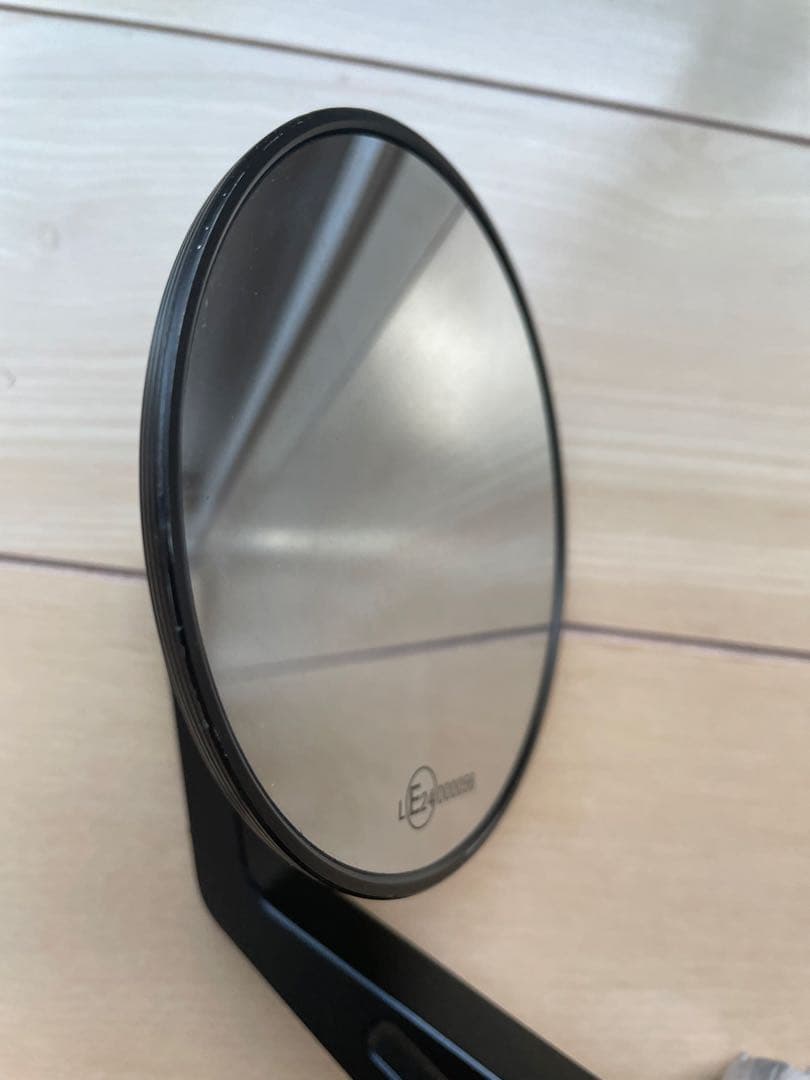バーエンドミラー　ブラック　丸型　バイク用　Fenrir製　美品