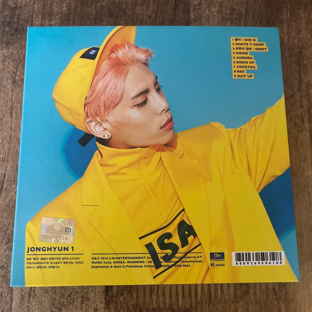 SHINee ジョンヒョン　CD トレカ付