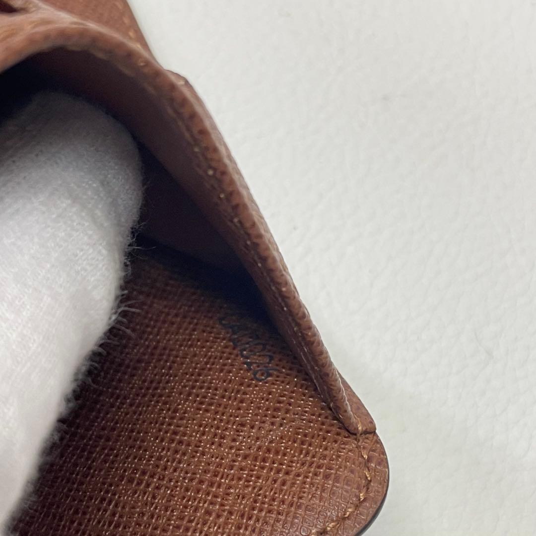 A*I様 Louis Vuitton モノグラム　二つ折り財布 ブラウン