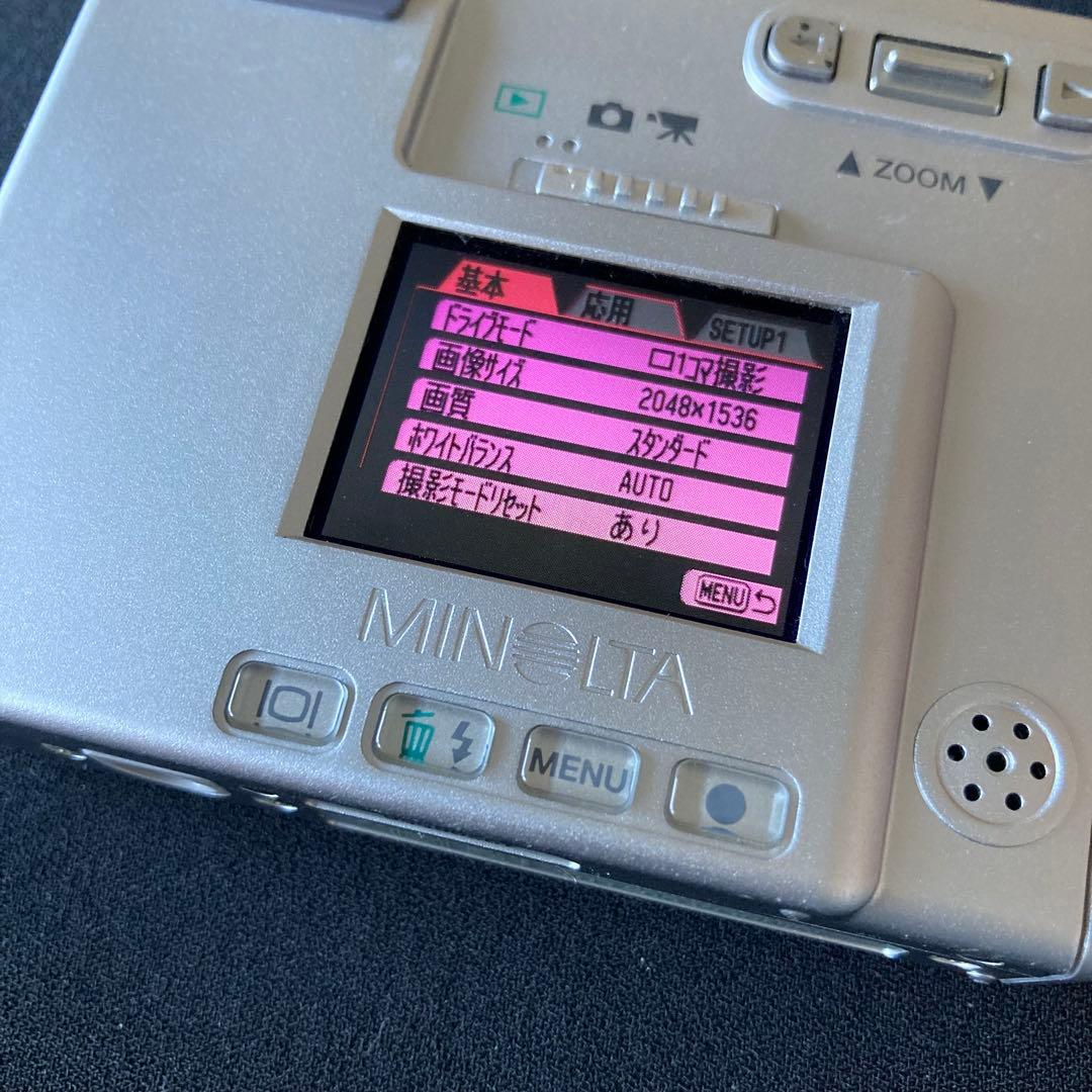 MINOLTA DIMAGE Xi CCDセンサー コンデジ