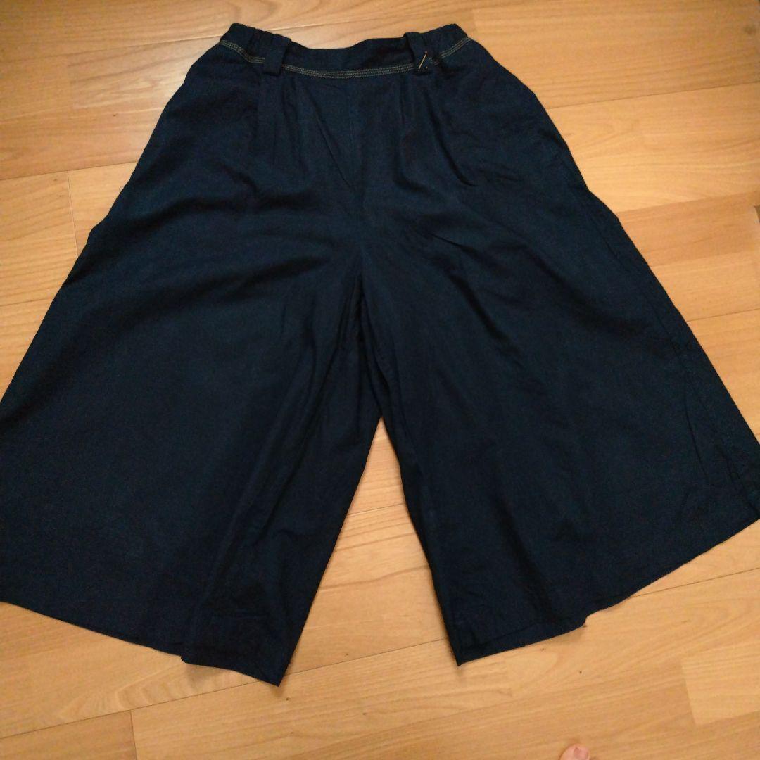 Pal’las Palace 　キュロットスカート　インディコ 濃紺