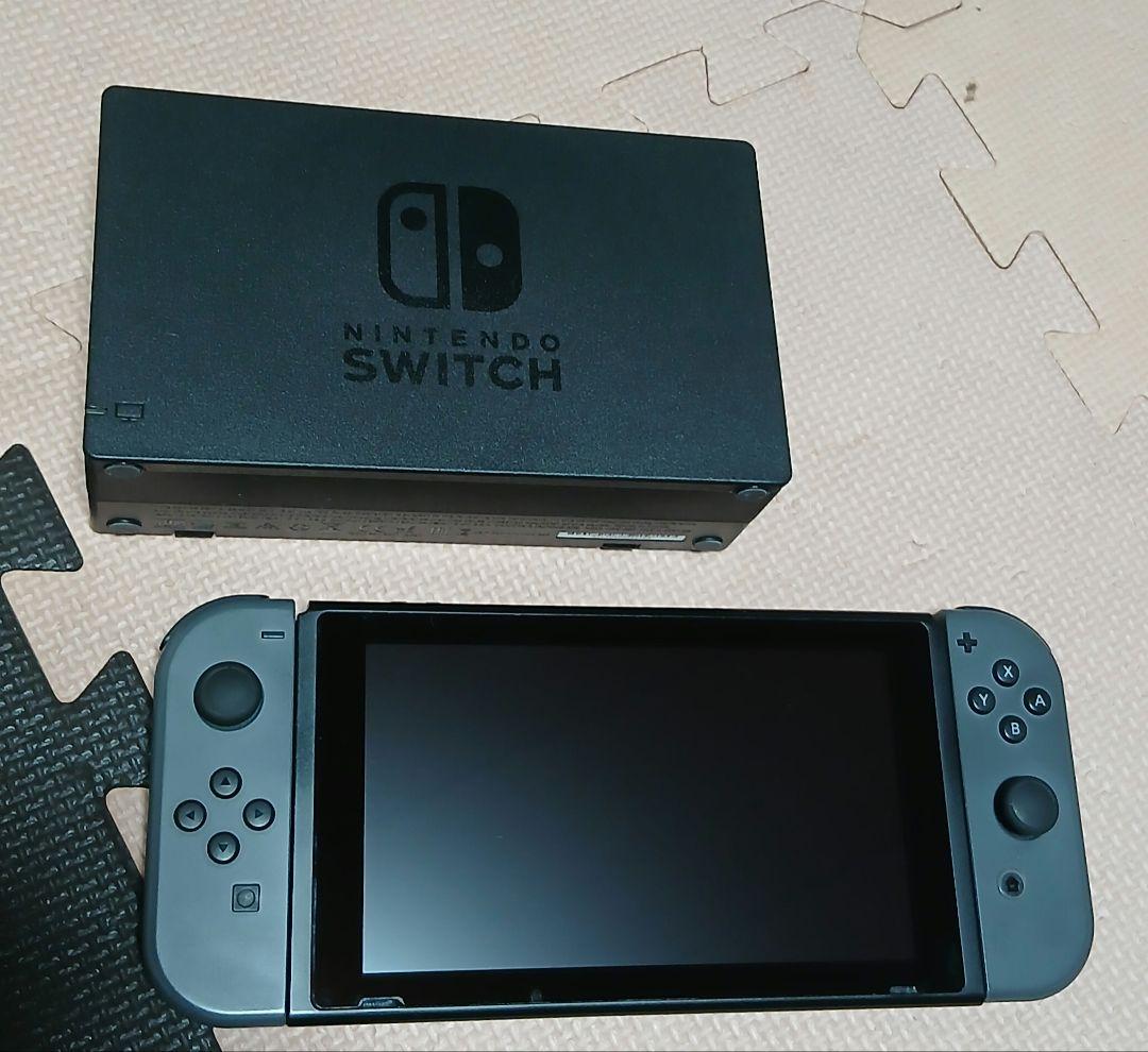 Nintendo Switch 本体 グレー Joy-Con☆美品☆