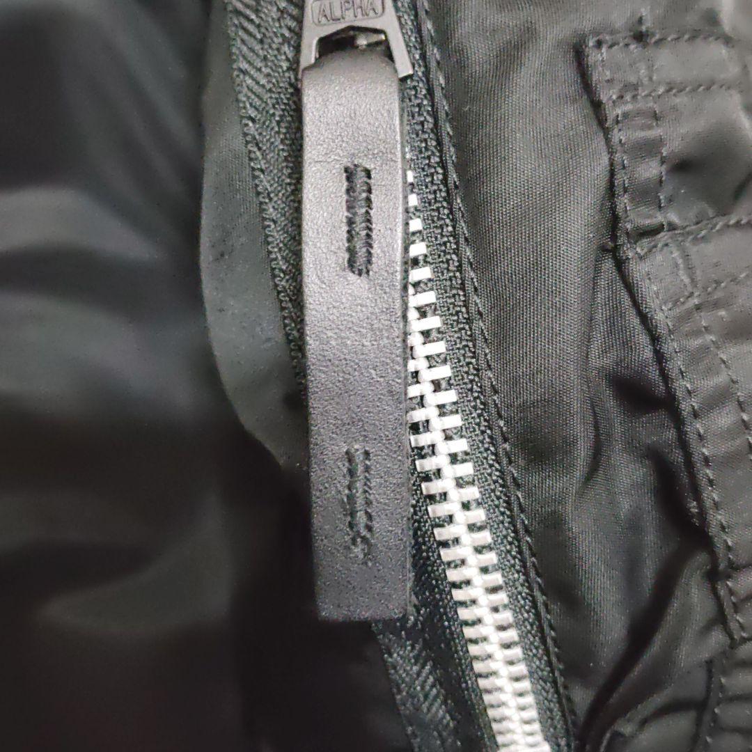 Alpha Industries ブラック N3B コート　モッズコート