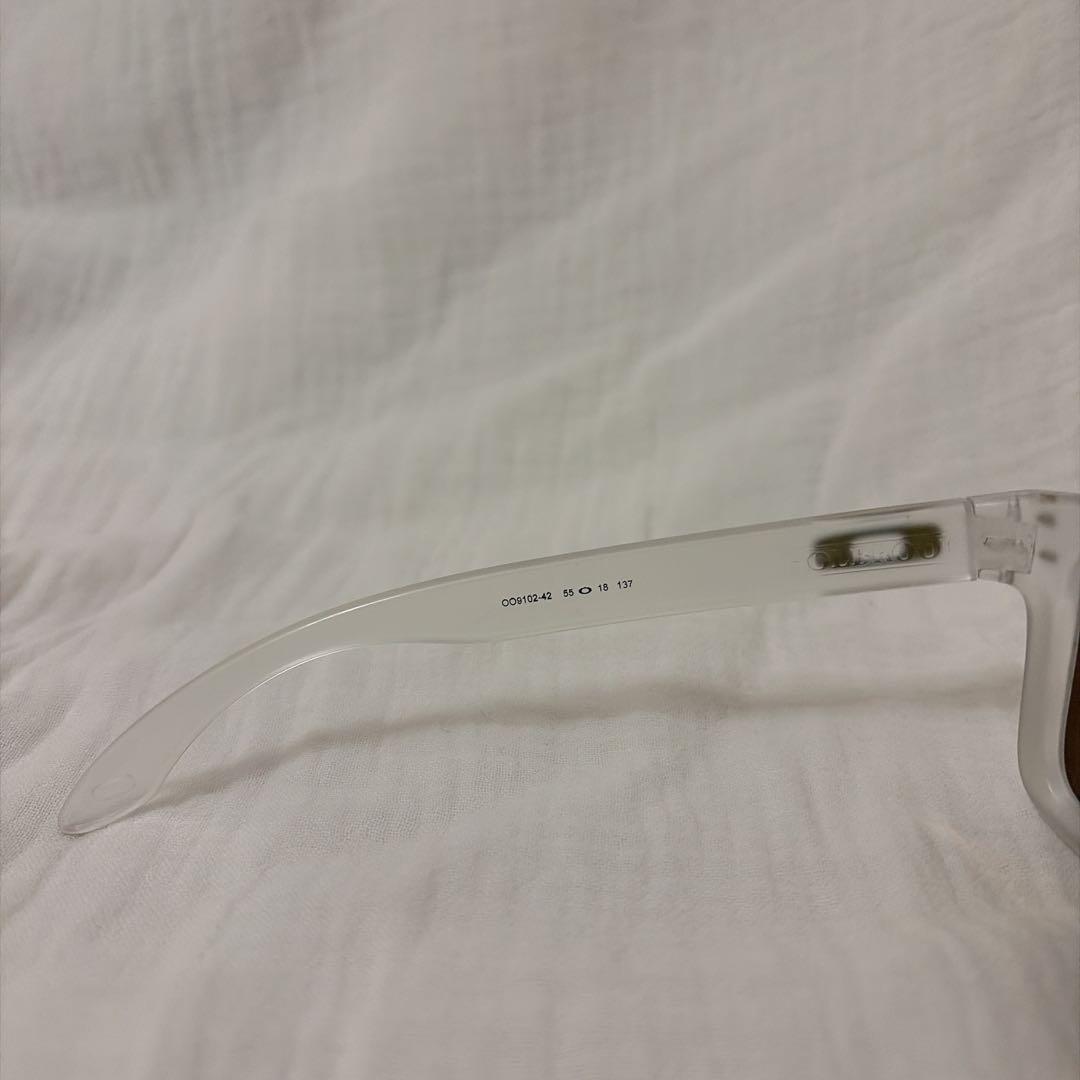 OAKLEY HOLBROOK ホルブルック オレンジレンズ　クリアフレーム