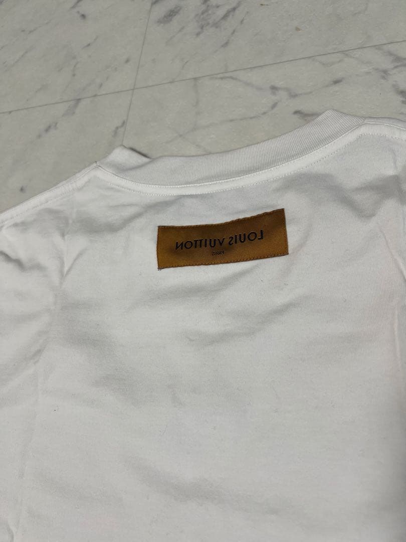 Louis Vuitton 白　Tシャツ Sサイズ