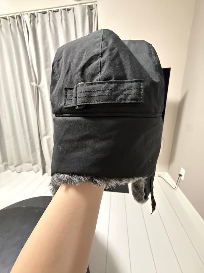 THE NORTH FACE フライトキャップ Mサイズ 黒/グレー