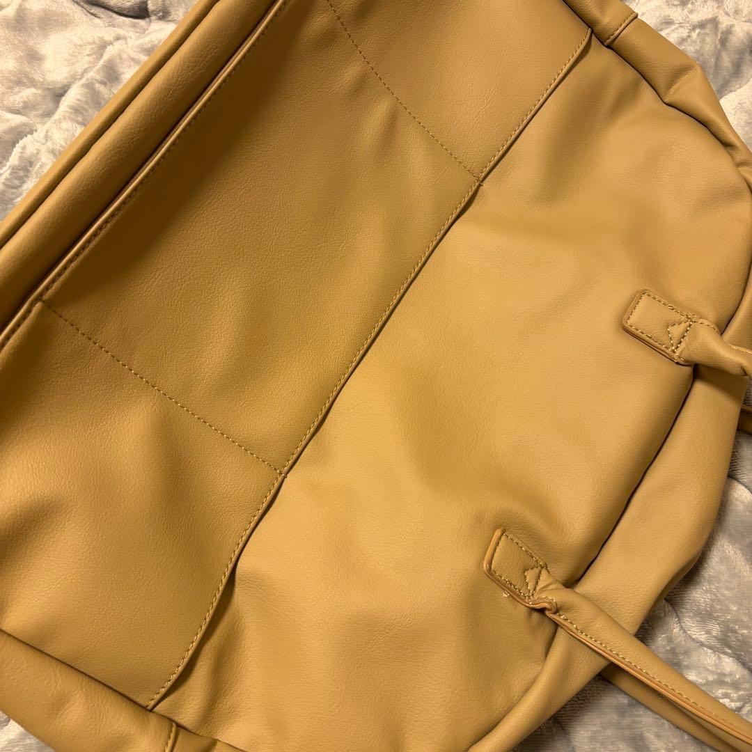 Aww サボテンヴィーガンレザーデイリーボストンバッグ (30L)
