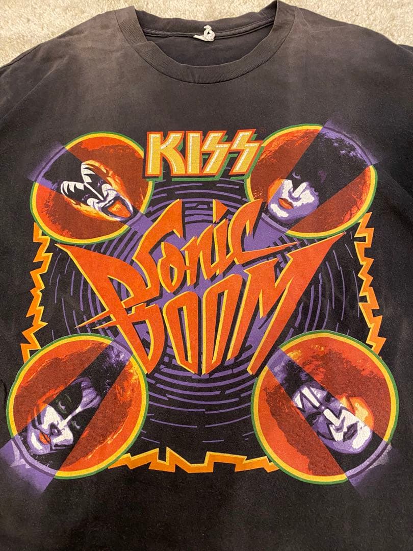00s KISS バンド 半袖Tシャツ L キッス ハードロック