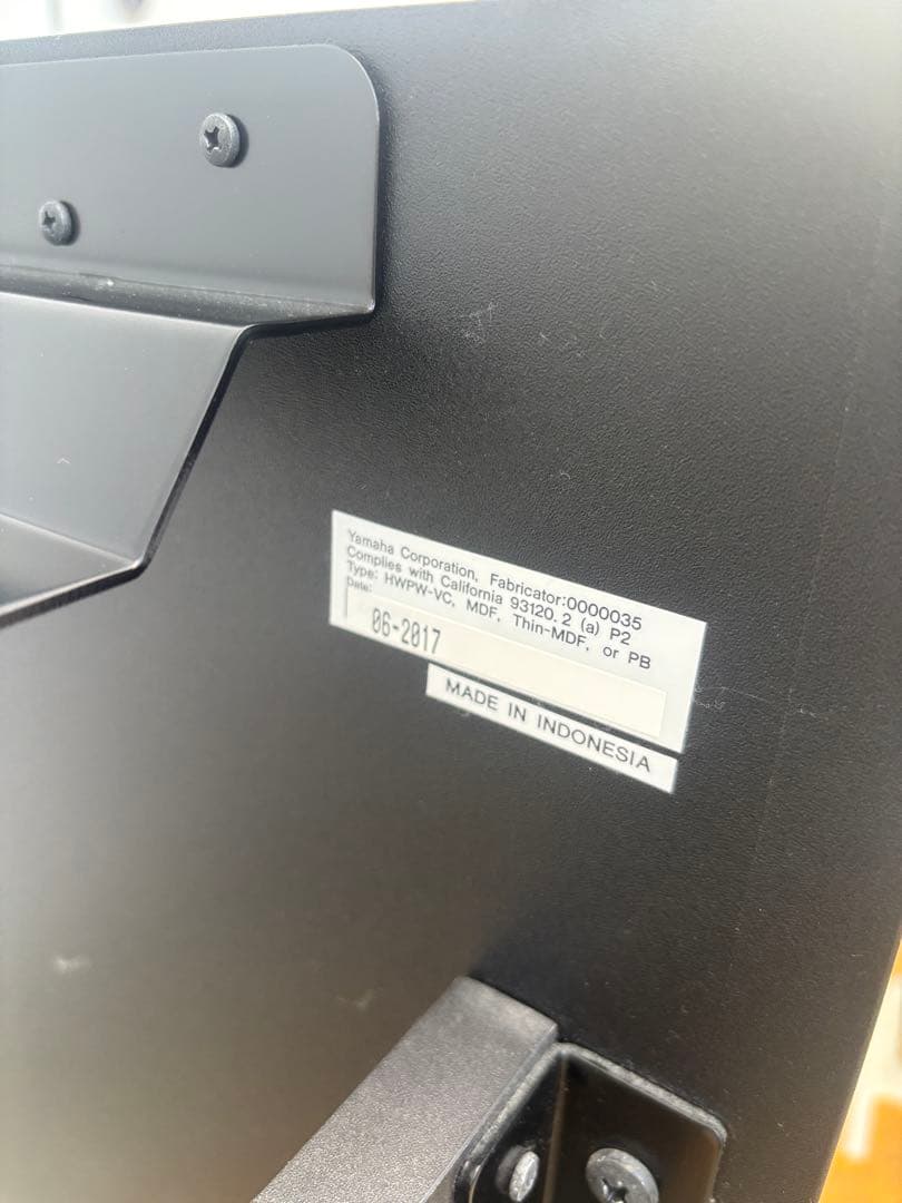良品✨ YAMAHA キーボードスタンド L-85 ブラック