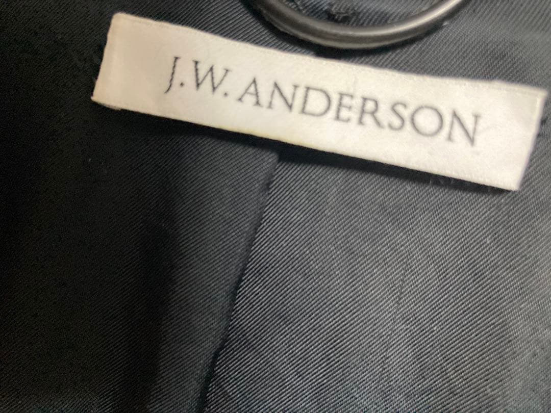 JW ANDERSON ラメ ジップジャケット M ブラック