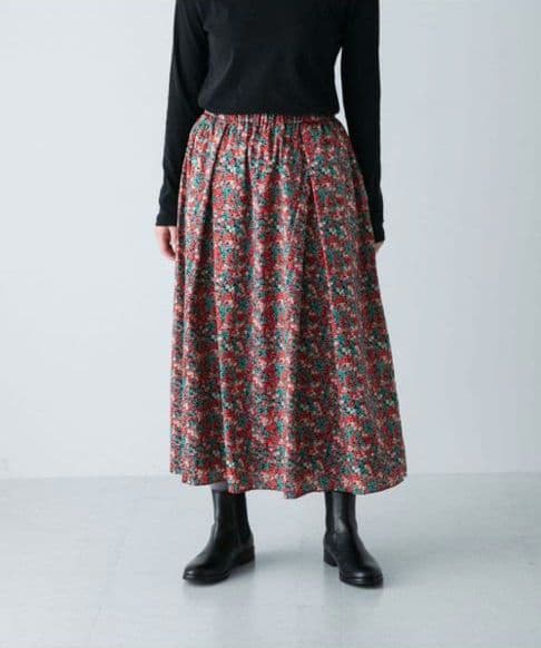 ご予約＊かぐれ kagure リバティプリントスカート Wiltshire