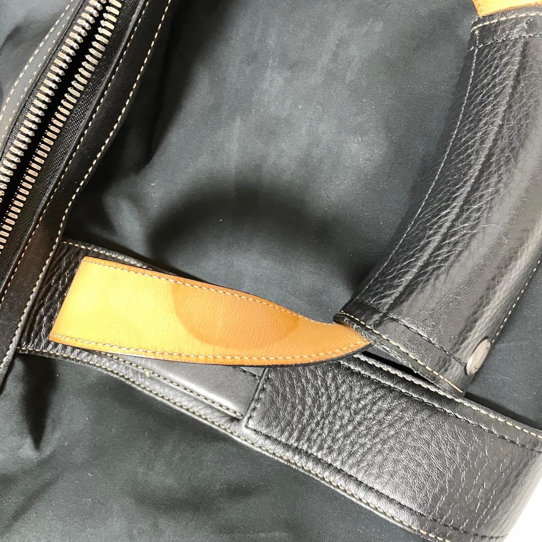 美品✨COACH ボストンバッグ 2way 南京錠 斜めがけ ナイロン 黒