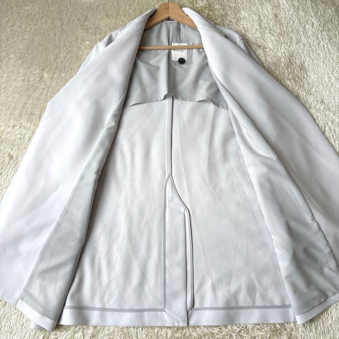 極美品✨2025 セオリーリュクス　Luve Wreni Coat アイスグレー