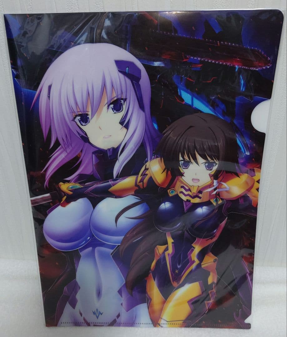 マブラヴ ルナティックドーン総集編 vol.2、vol.3　A4クリアファイル付