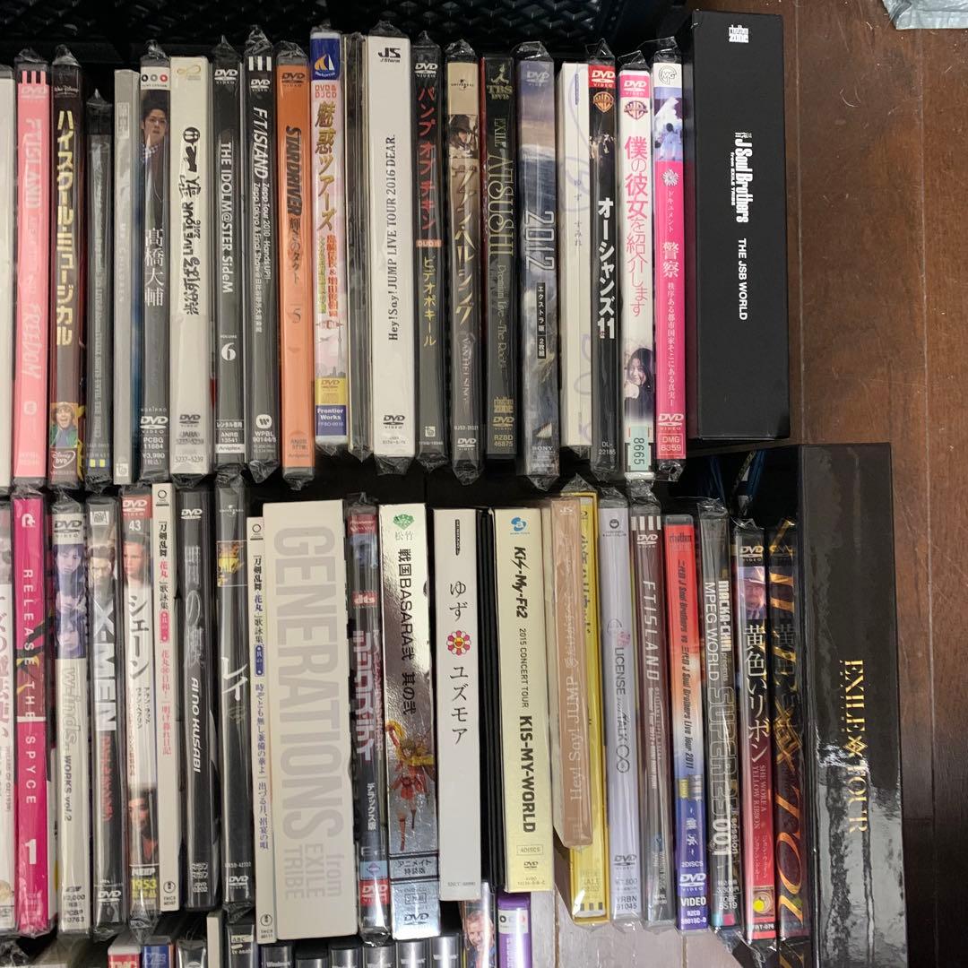 DVD 大量　まとめ売り　洋画　邦画　アニメ　LIVE ライブ　120本セット