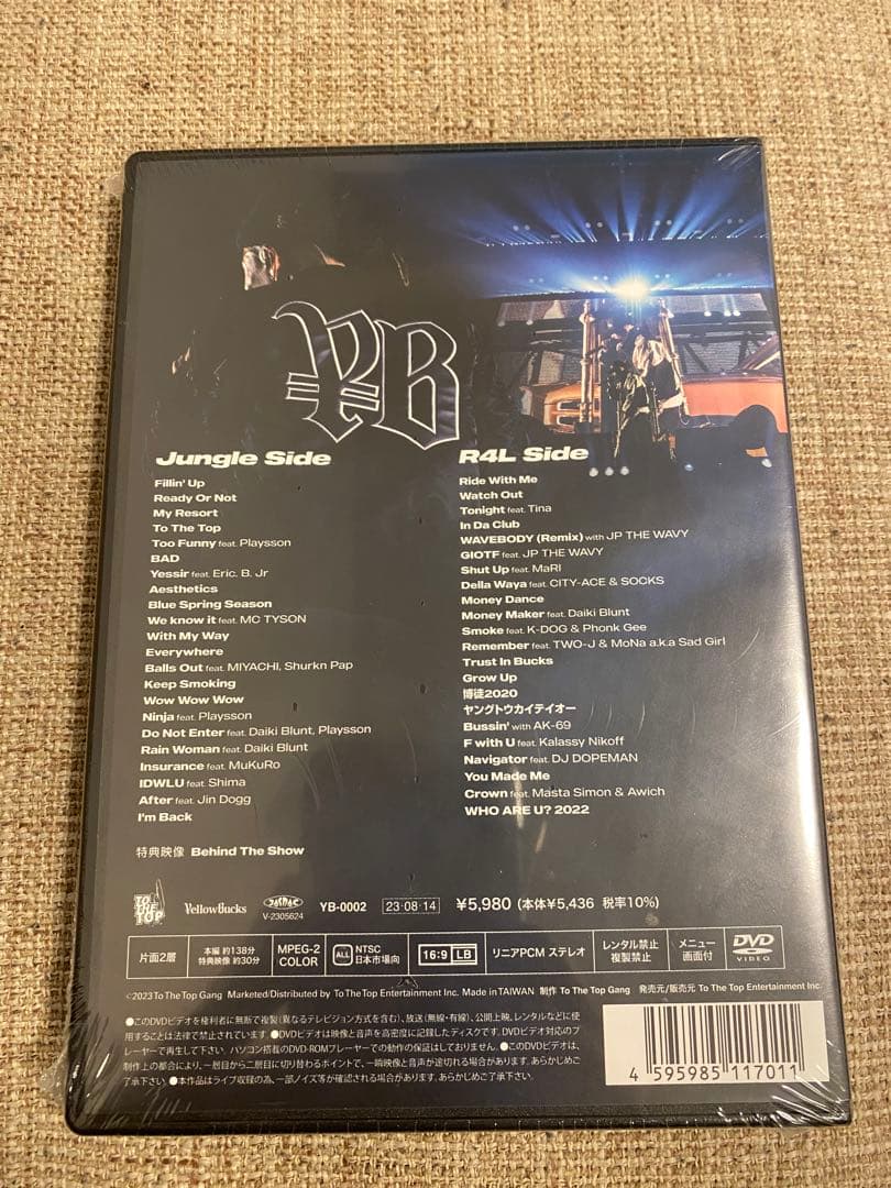 [DVD] ¥ELLOW BUCKS 「TheSHOW'22」 新品未使用