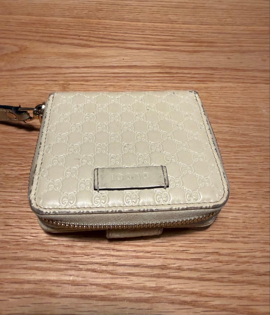 GUCCI マイクロシマ 二つ折り財布
