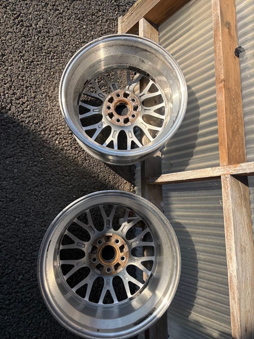 BBS 17インチ 2本　7.5j 114.3 ５穴　off＋35