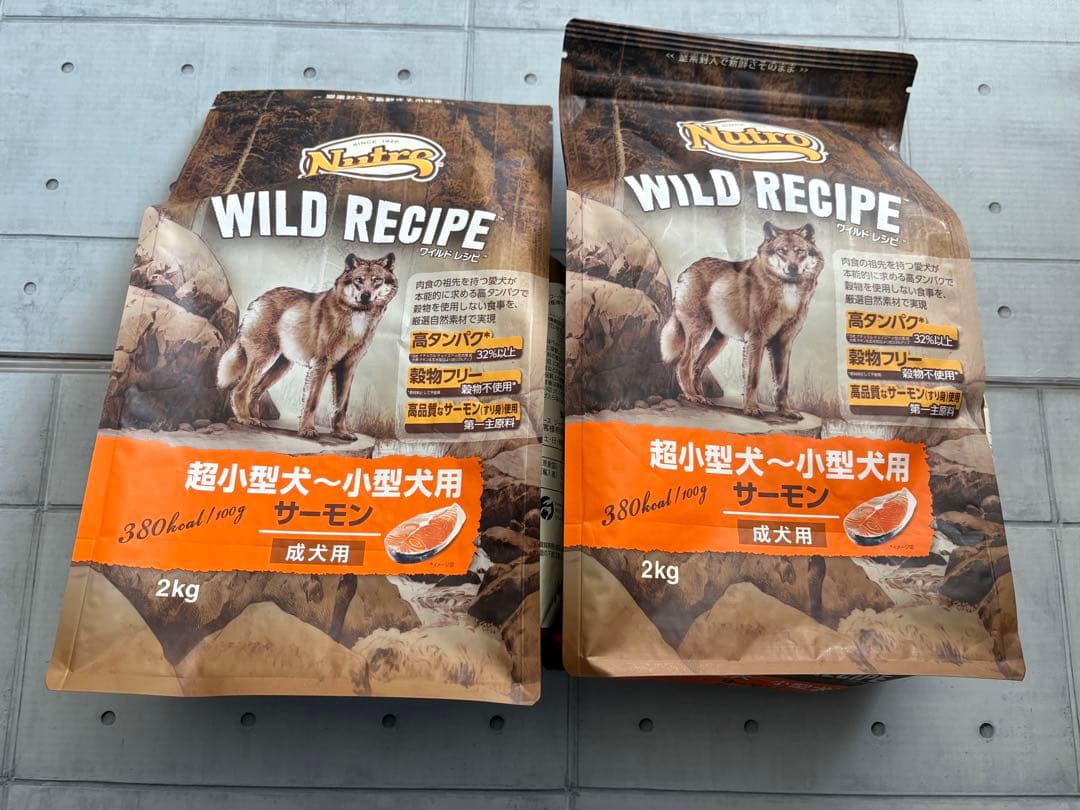 ニュートロワイルドレシピ小型犬サーモン 2kg×2袋