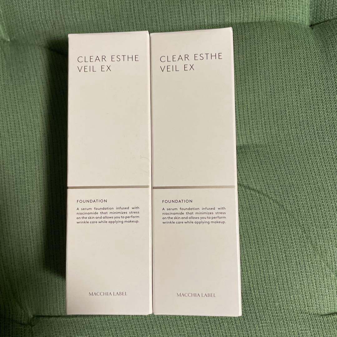 CLEAR ESTHE VEIL EX ファンデーション 30ml×2個