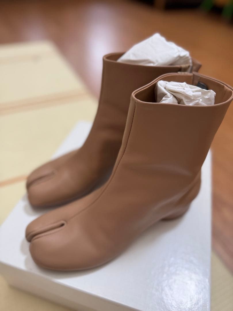 ２月２２日までの限定価格【美品】マルジェラtabiブーツサイズ37.5 3cm