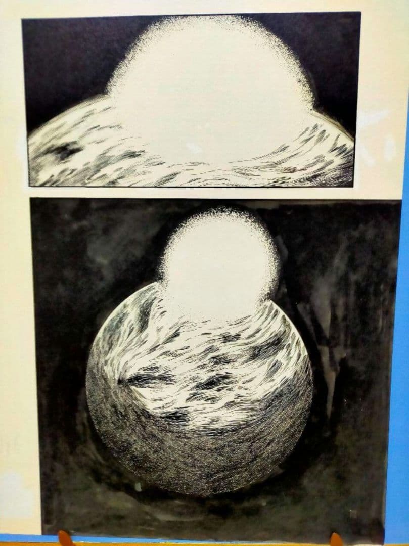 永井豪 デビルマン 複製原画 最終回 17ページ 予約販売限定品 講談社