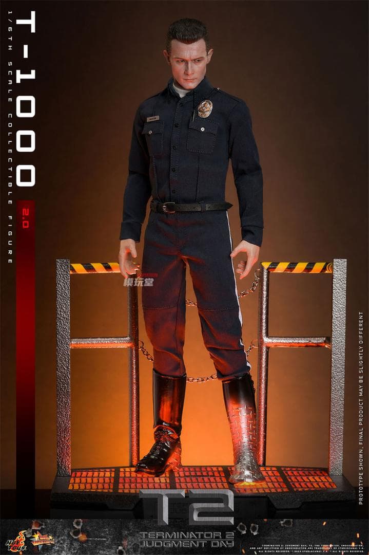 ホットトイズ 1/6 ターミネーター 2 T-1000 2.0版 MMS774