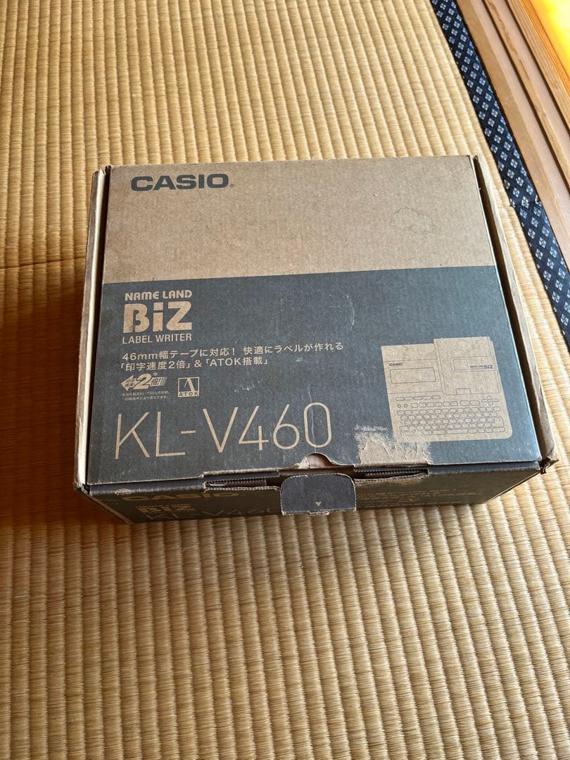 多機能ラベルプリンター、KL-V460、CASIO製