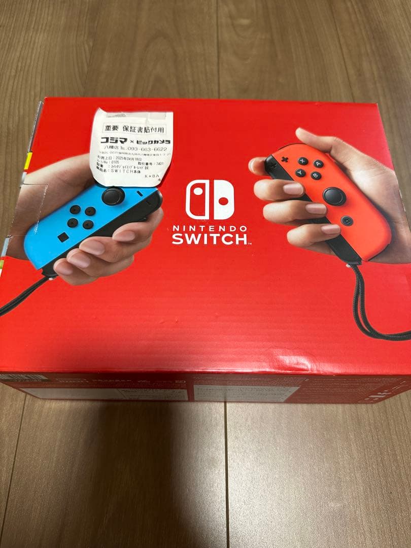 Nintendo Switch ネオンブルー/ネオンレッド 本体