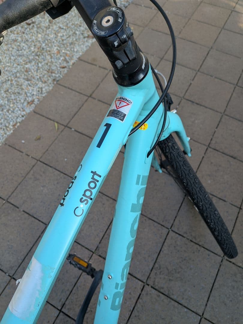 Bianchi C SPORT1モデル サイズ51 チェレステ　手渡し可