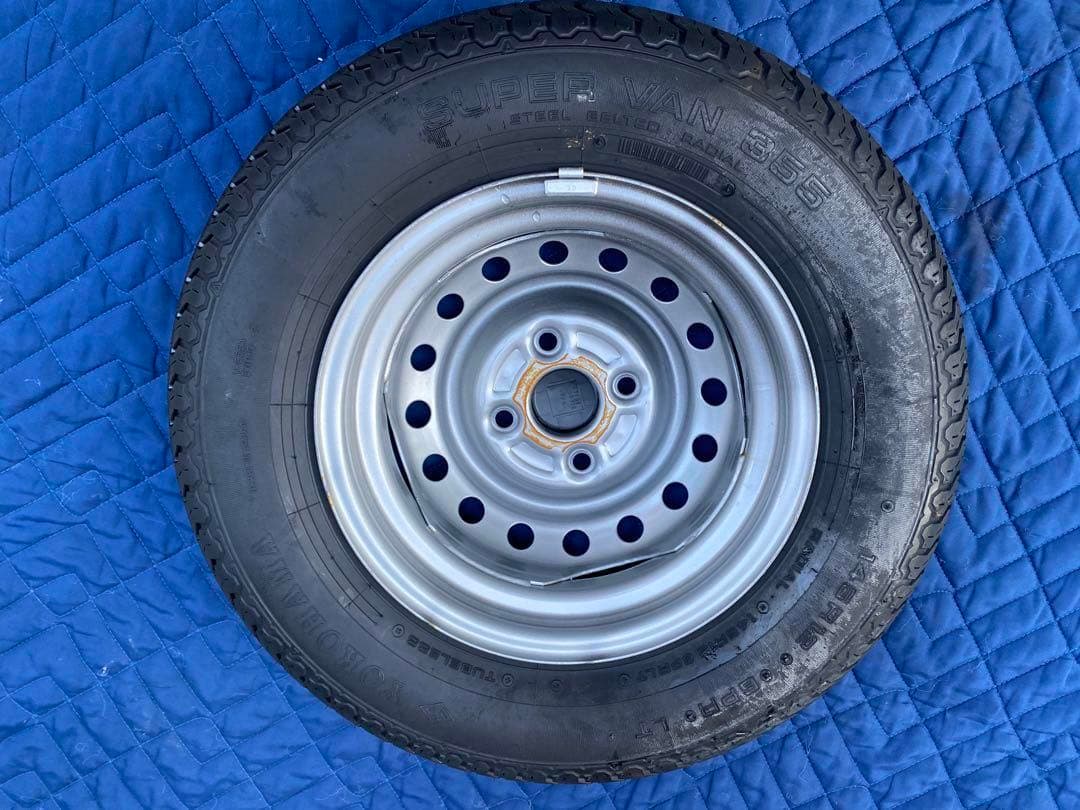 送料無料 新品 145R12 ヨコハマ super van 355 4本セット