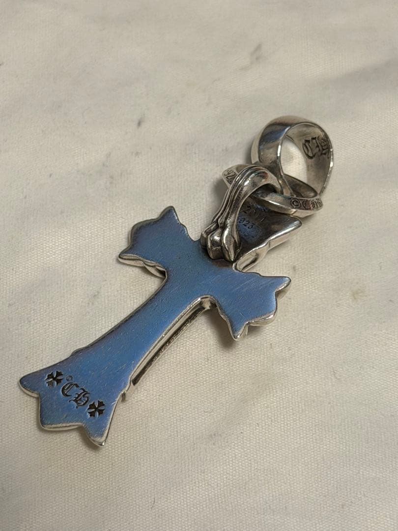 ChromeHearts スモールダブルCHクロス with ベイル