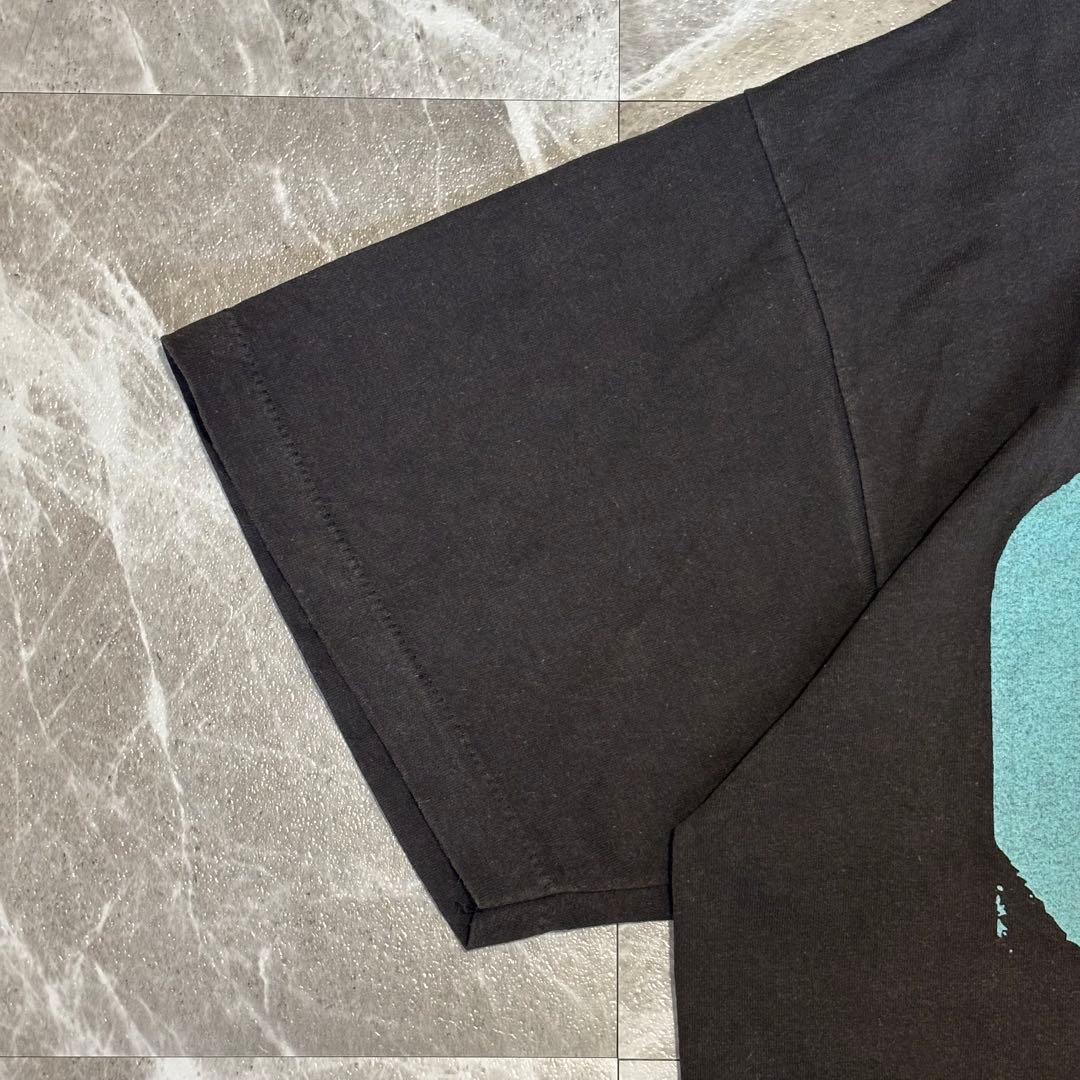 90s NIRVANA Tシャツ黒バンドTビンテージブラックメンズXL