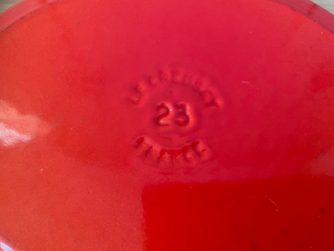 LE CREUSET 23cm オレンジ　オーバル