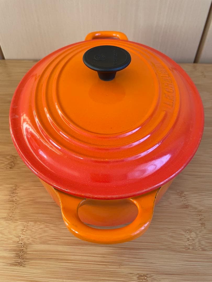 LE CREUSET 23cm オレンジ　オーバル