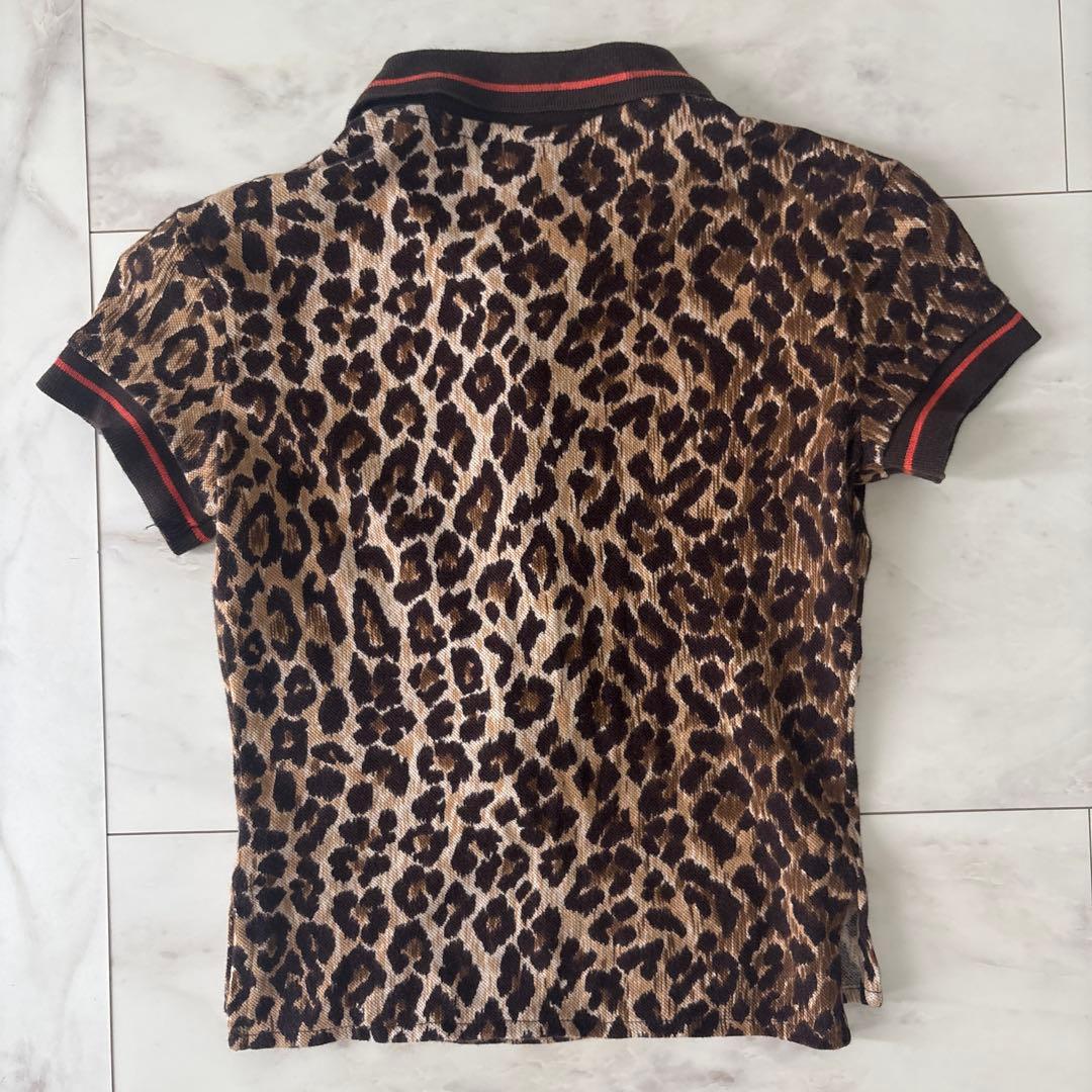 D&G ドルチェ＆ガッパーナ　半袖カットソー ヒョウ柄　36 XXS