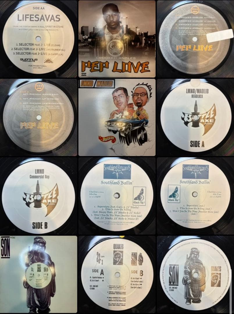 UNDERGROUND HIPHOP 20枚まとめ売り