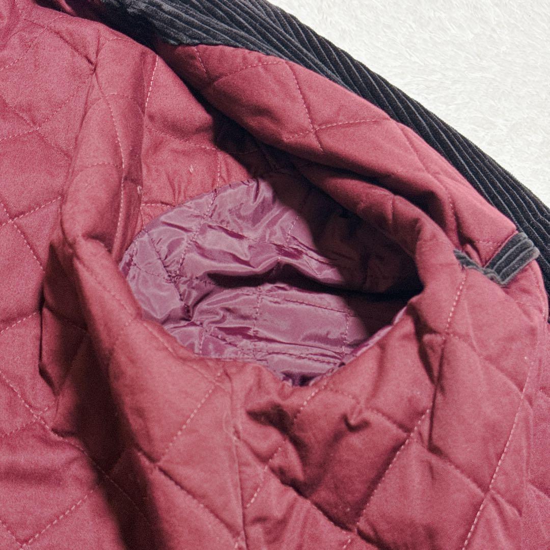 Eddie Bauer 太畝コーデュロイ ジャケット キルティング カバーオール
