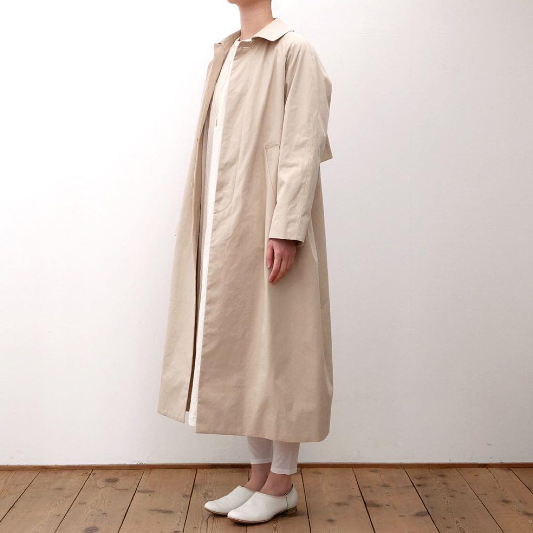 YAECA (ヤエカ) SOUTIEN COLLAR COAT ロング　M