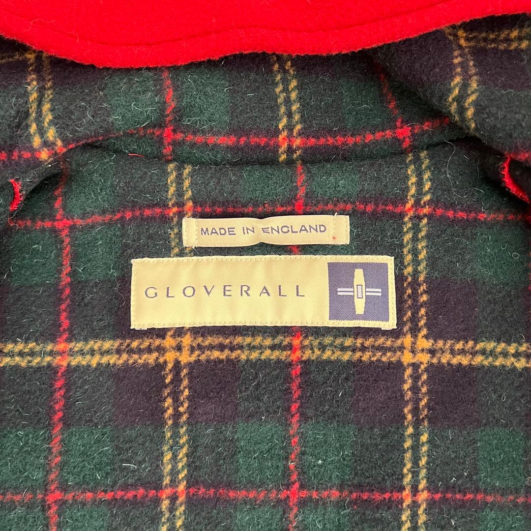 希少　90s Vintage 英国製　グローバーオール　ダッフルコート　赤　L
