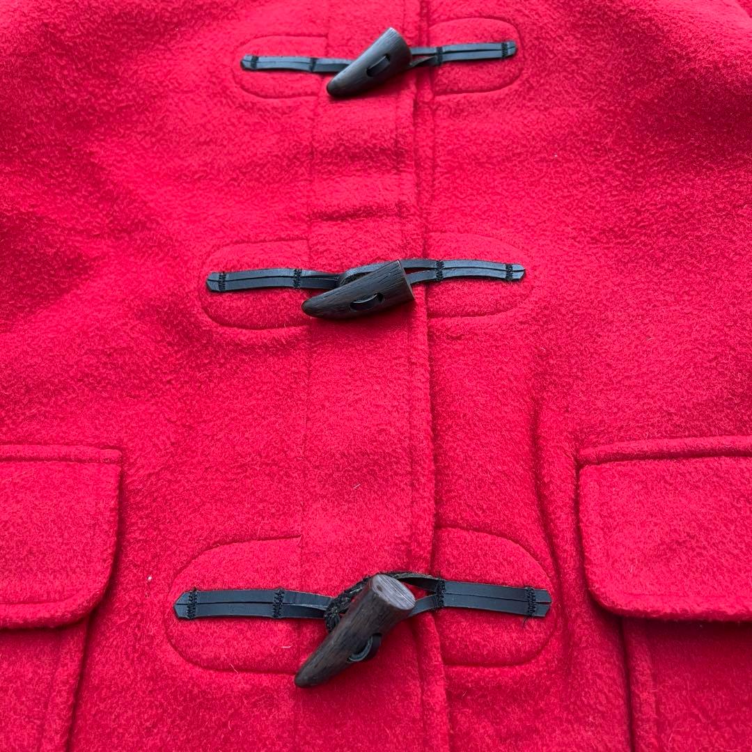 希少　90s Vintage 英国製　グローバーオール　ダッフルコート　赤　L