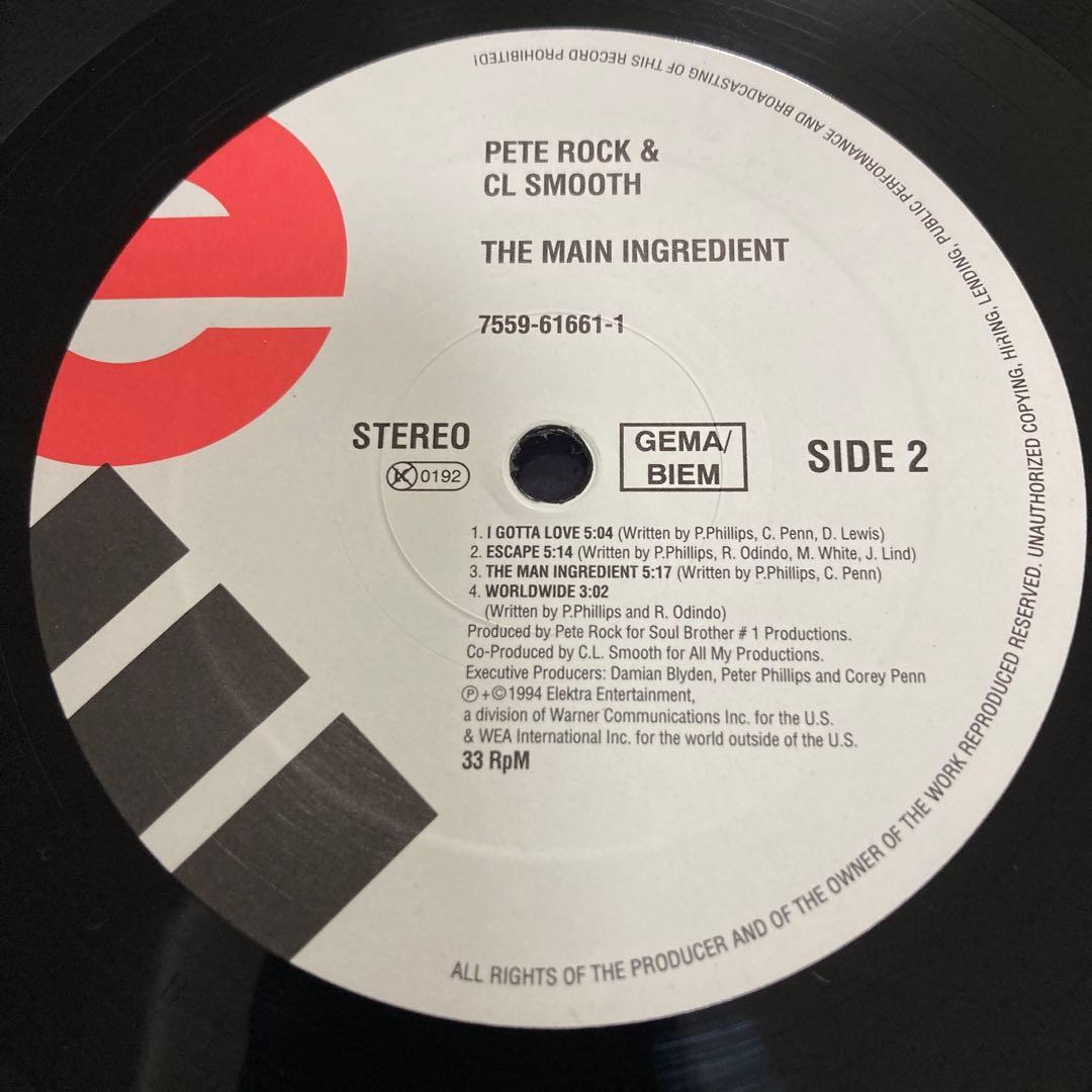 洋楽 Pete Rock & C.L. The Main Ingredient