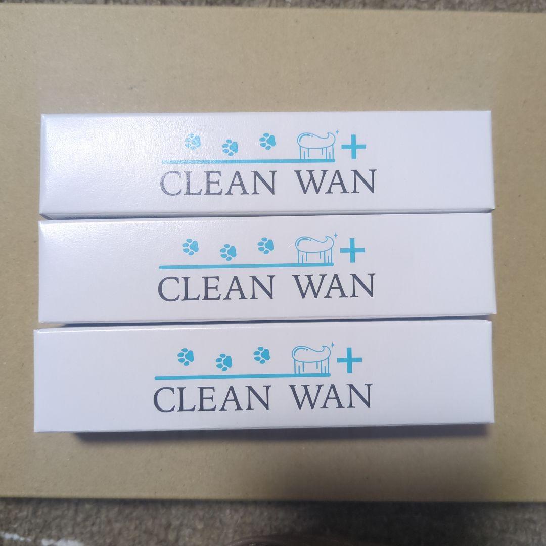 CLEAN WAN デンタルケアジェル 15g　3本
