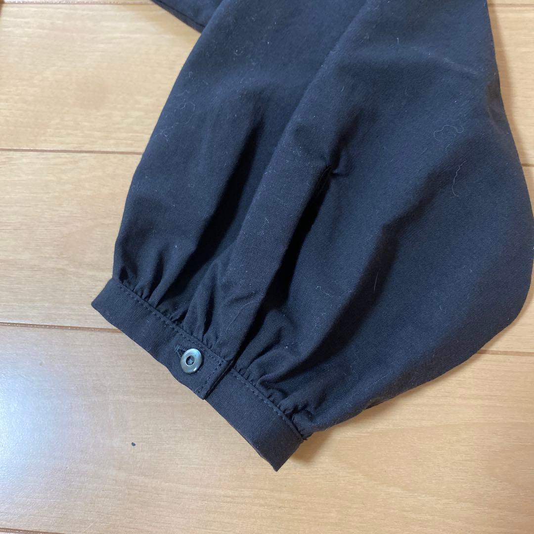 リゼッタ　美品シルク入りワンピース　アガット　ブラック