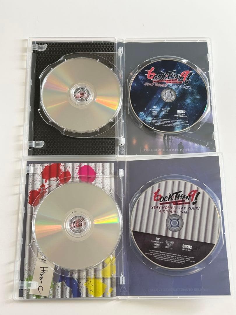 MOB　神谷浩史　小野大輔　ライブDVD　銀テープ　クリアファイル