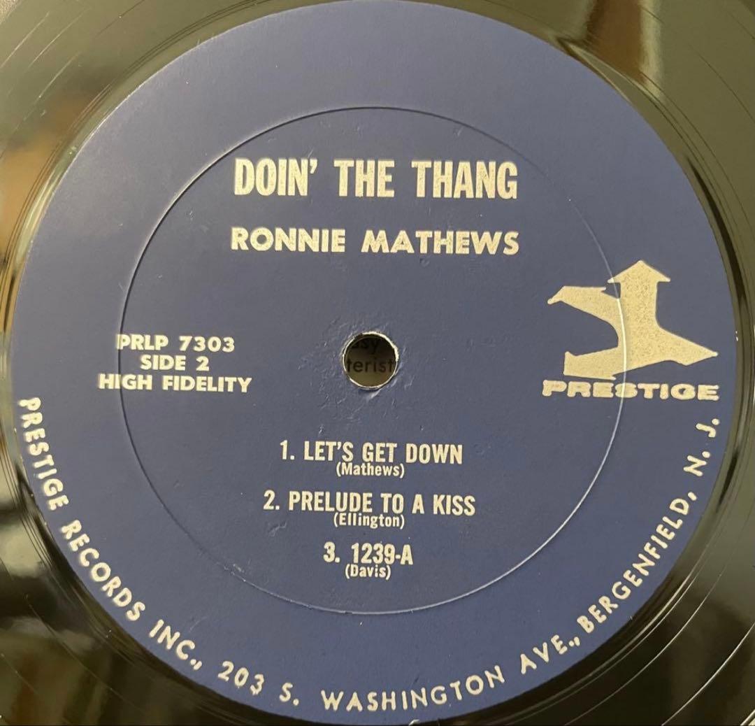 ジャズレコードセットRonnie Mathews etc.